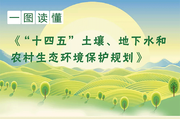 生態(tài)環(huán)境部等7部門聯(lián)合印發(fā)《“十四五”土壤、地下水和農(nóng)村生態(tài)環(huán)境保護規(guī)劃》
